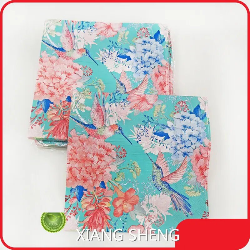 Custom Dinner Napkins with Logo Paper Napkins & Serviettes by Xiangsheng 1