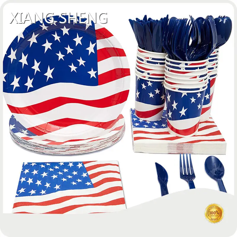 Custom Paper Plates for Party 7'' and 9'' Plate - - Xiangsheng 1