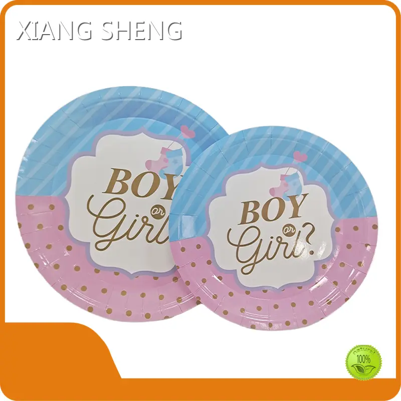 Printed Party Plates Business Gifts Wholesale - Xiangsheng 1