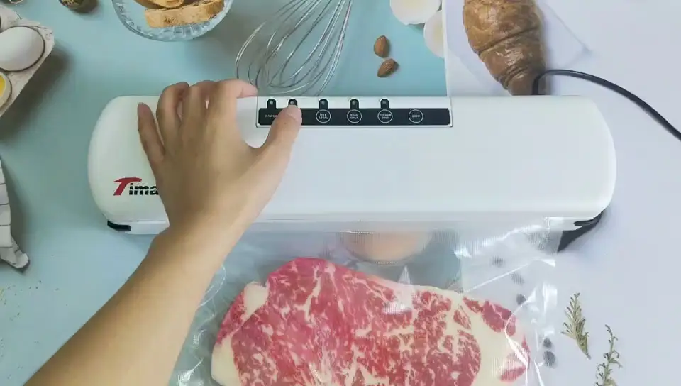 Vacuum Sealer Bags Automatic Food Vacuum Sealer Wide Seal Technology Seals Firmly for Household and Kitchen Use VS7 1