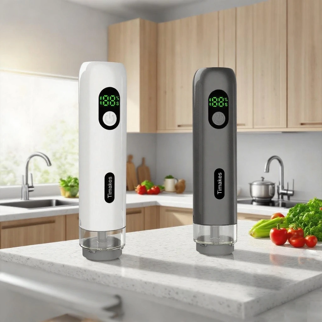 Rechargeable Portable Vacuum Sealer – Save Food, Space & Time for Home & Travel 1