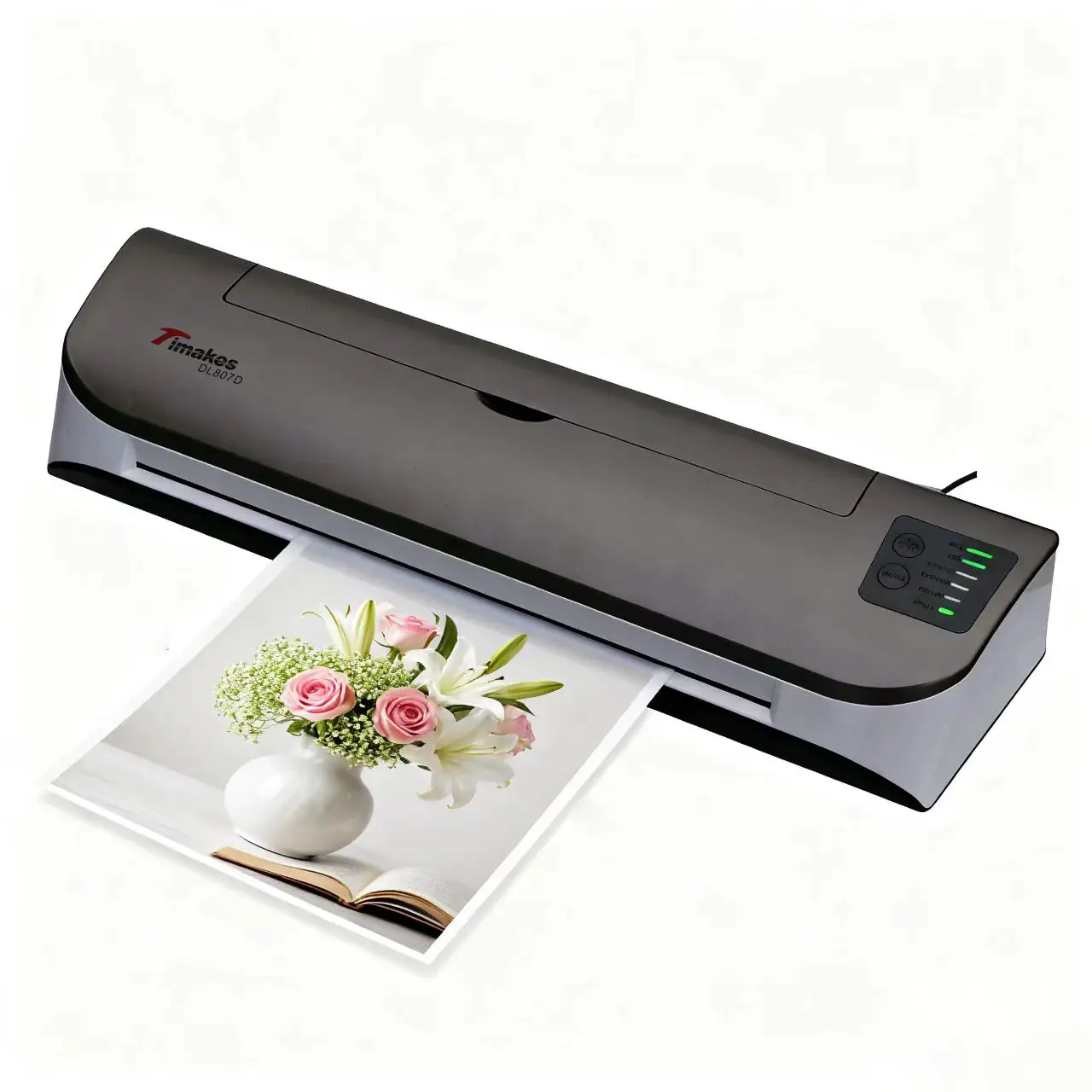 a3 laminator machine 1 minute warm up 500mm/min/50Hz laminating speed with Active Jamming Protection for Office, School, Business and Home Use DL807D 1
