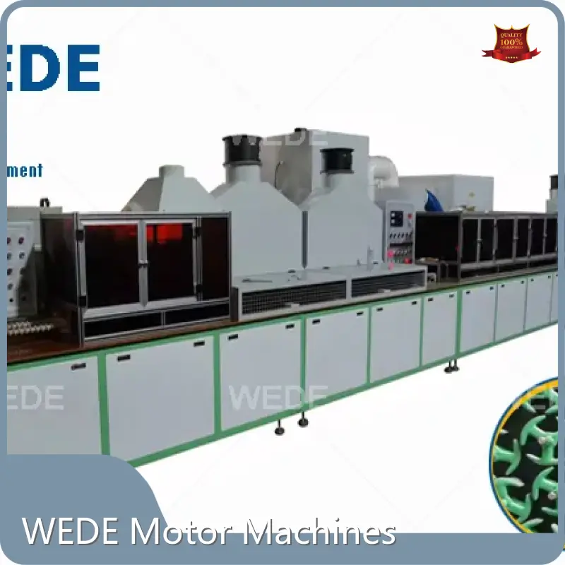 Automatic Powder Coating Machine Price Nake Package with Foam Wrapped Wholesale - WEDE 1