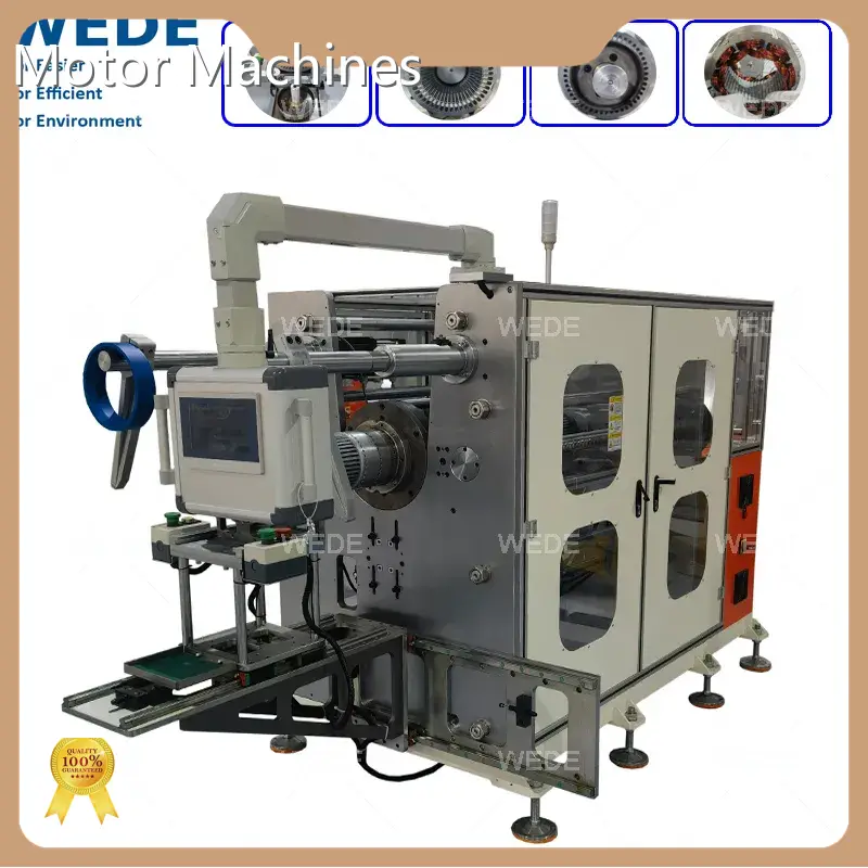 Single Stator Automatic Winding Machine WD-2021-WQX by WEDE 1