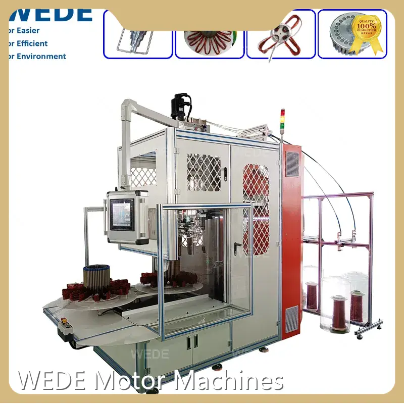 Single Stator Automatic Winding Machine High-Speed Stranding Machine - - WEDE 1