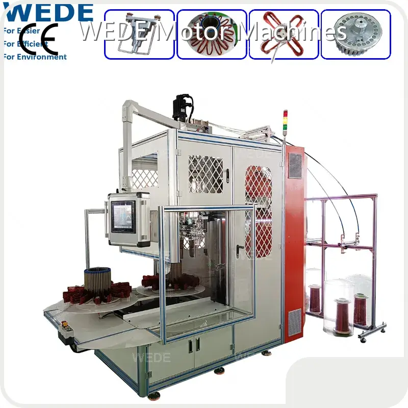 Electric Motor Winding Equipment for Sale Ply-Wooden Case by WEDE 1