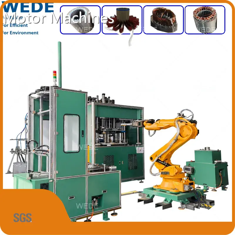 Single Stator Automatic Winding Machine Cf 5 Price New - - WEDE 1