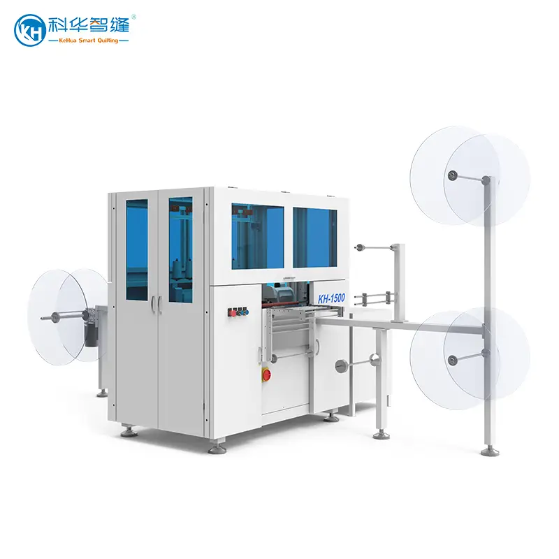 KH-1500 Mattress Sewing Flanging Machine Front and Back Double-Head 1