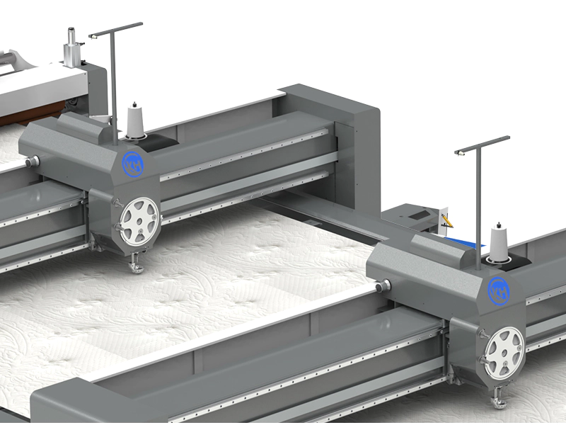 KH-V1A-2L Full-Auto Double-Beam Single-Needle Quilting Machine 2