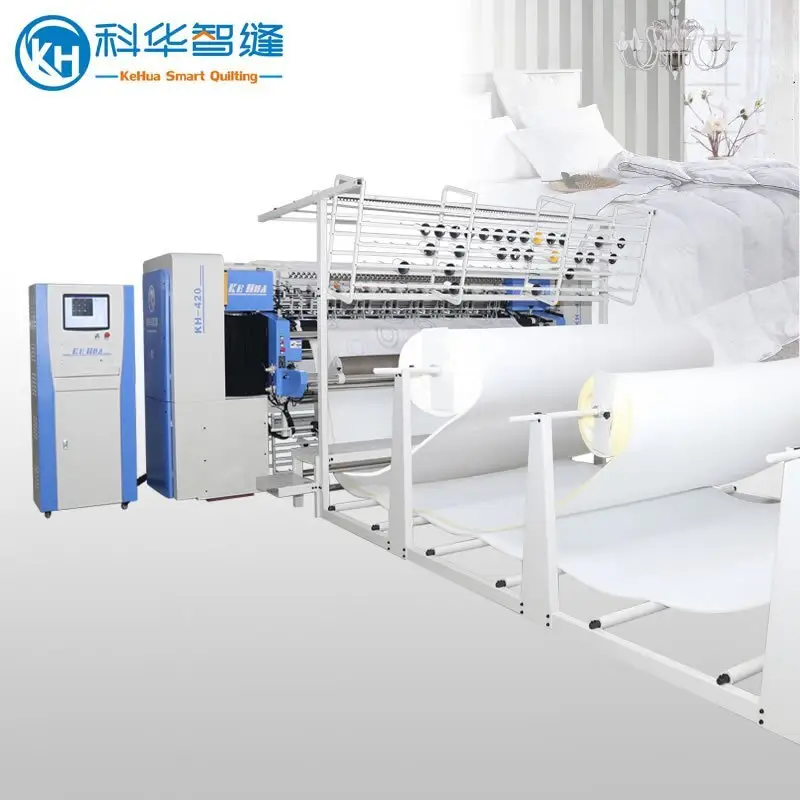 KH KH-420  Hi-speed Multi-Needle Quilting Machine Mattress Quilting Machine image7