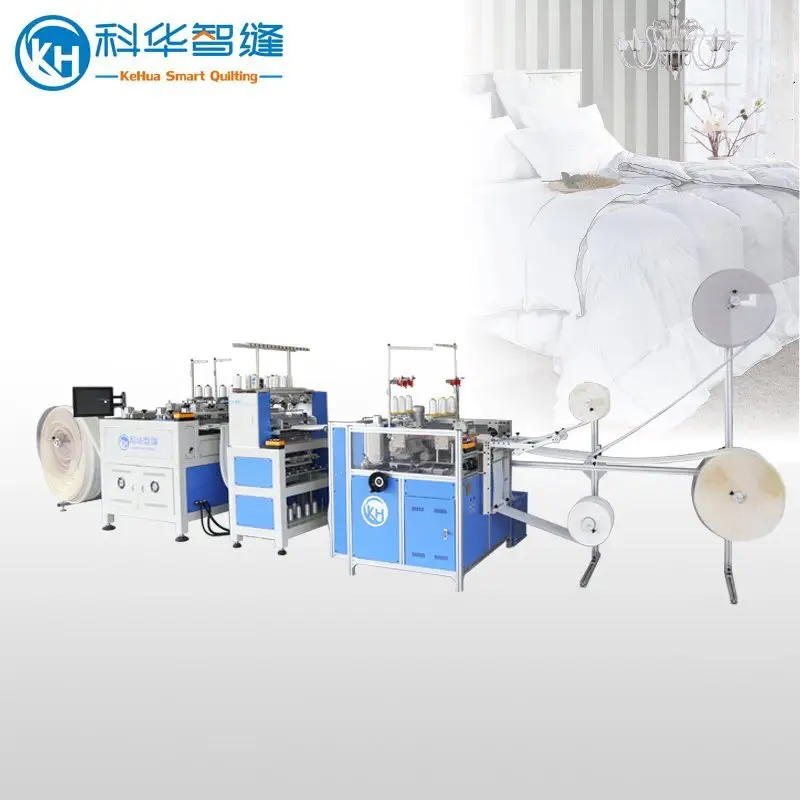 KH KH-4600 Double Heads Border Quilting Machine/KH-1500 Front and Back Double-heads Mattress Sewing Machine Border Quilting Machine Series image12