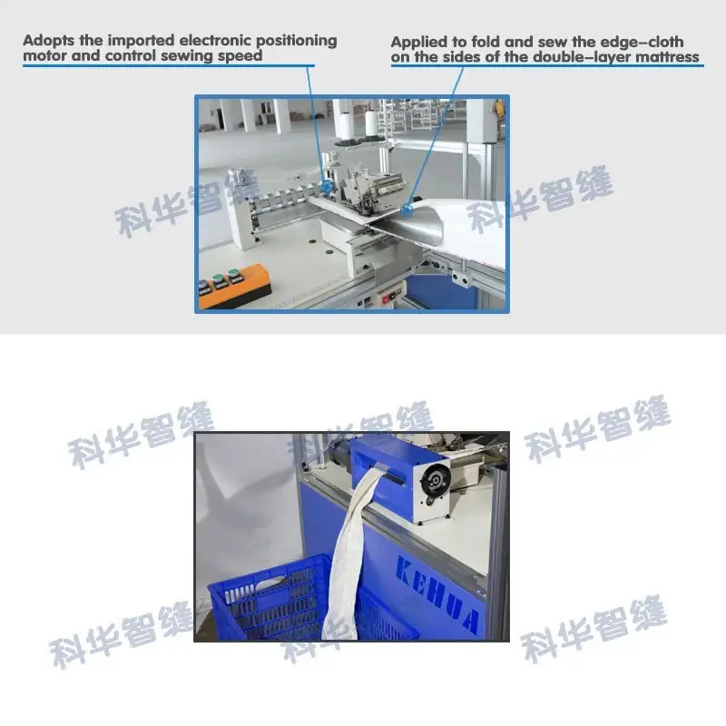KH-V2A / DK2S Full-Auto Dual-Needle Quilting Machine