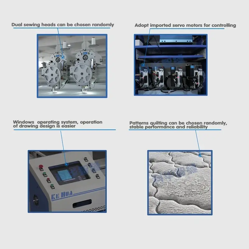 KH Brand shuttle kh1h hispeed multineedle quilting machines for sale 2