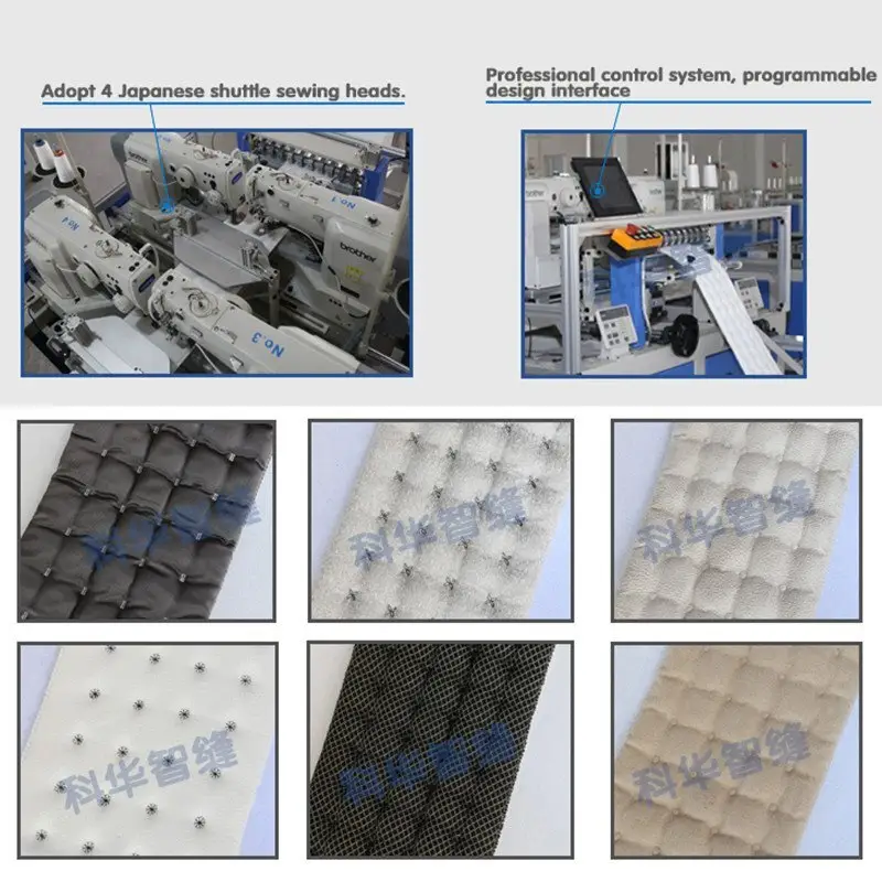 machine quilting stencils for beginners mattress surroundingbelt KH Brand mattress quilting machine 2
