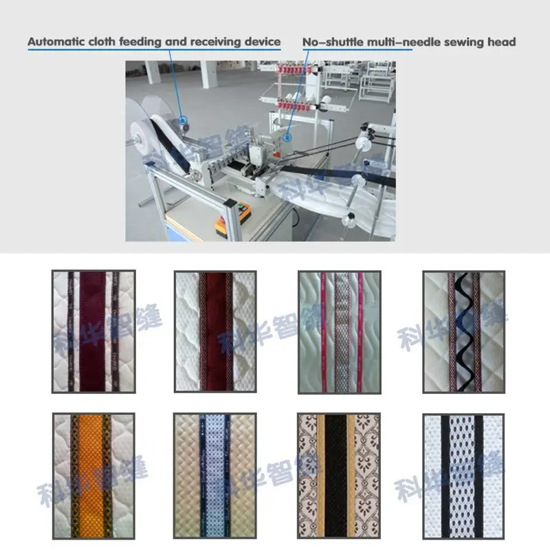 heads doubleheads mattress quilting machine double KH Brand 2