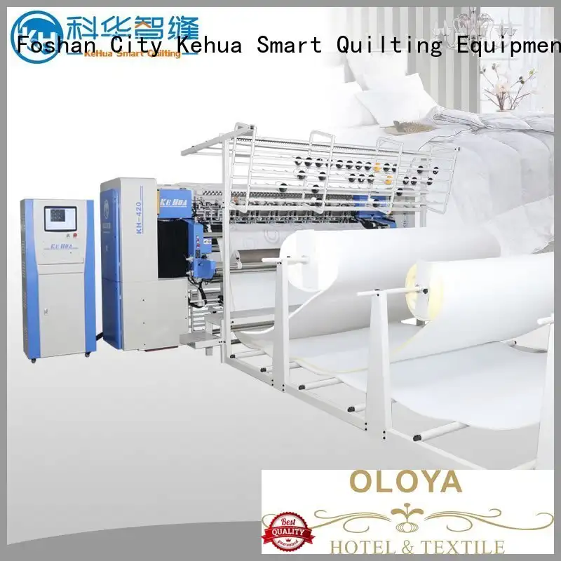 KH Brand pattern hispeed kh420 long arm quilting machine dualneedle 1