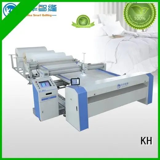 dualneedle best long arm quilting machine Low noise for workshop KH 1