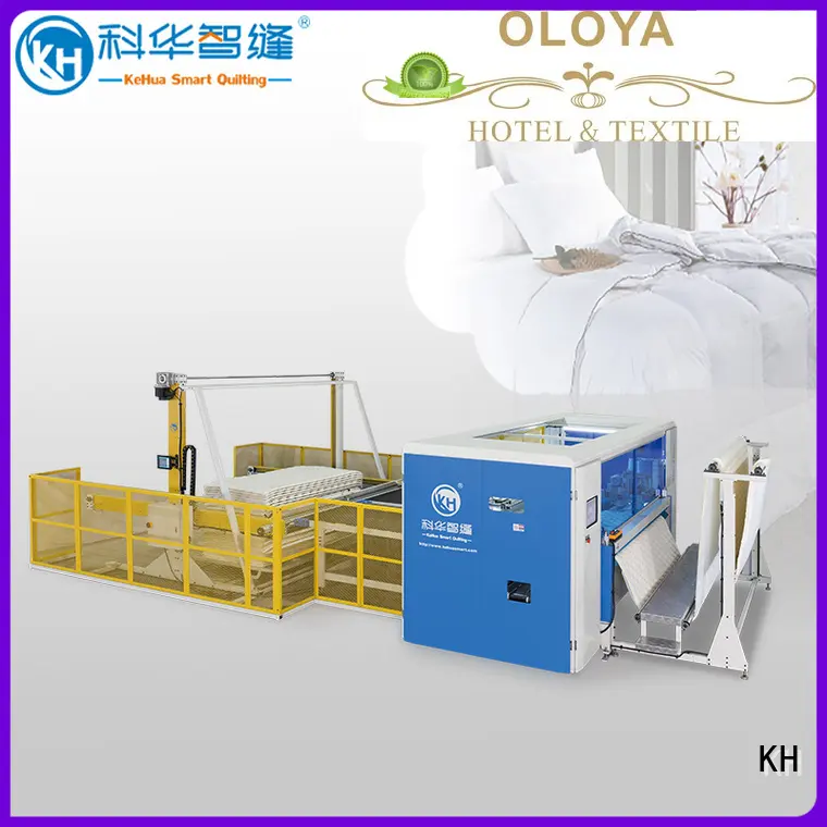 KHL-240 Four-side Quilting Machine + KH-CM1 Conveyor Machine 1