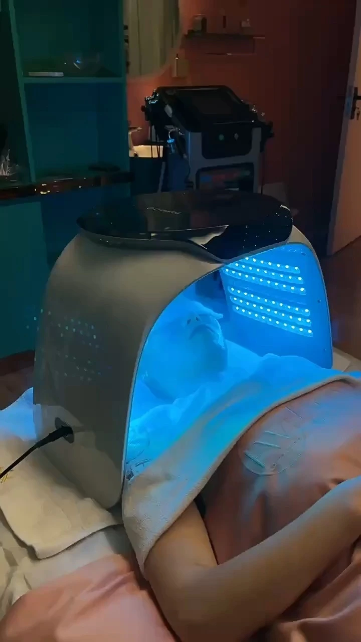 BN-MZ02 Nano Spray Spectrum Facial Device Desktop, verwijderbaar, Hot & Cold Nano Mist, 7-kleuren LED-fotonhuid Verjonging 1
