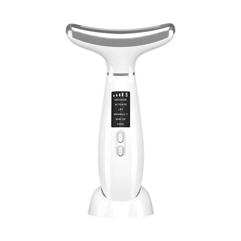 HOT & COLD COMPRESS EMS Facial Riffting Device M6 | علاج الضوء الأحمر المضاد للشيخوخة لمعدات الاستخدام المنزلية معدات التجميل 1