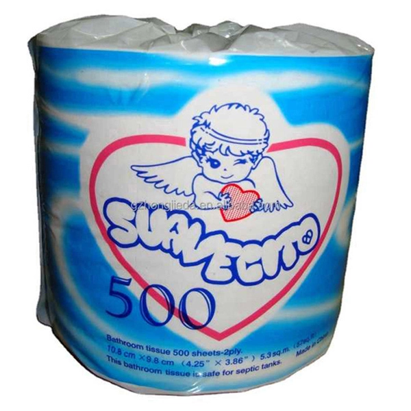 Soft Recycled Tissue Paper Roll - 650 Sheets 1