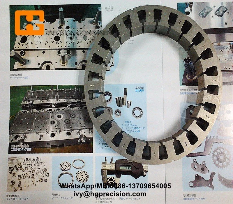 Double Rows Ceilfang Fan Motor  Stator Rotor Progressive Die 1