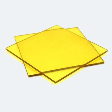 Yellow Opaque Acrylic Sheet 0.32 Cm Thick Colored Acrylic Sheet 1