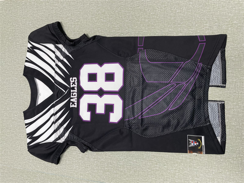 Comfortable Custom American Football Jersey Embroidery for Wholesale 6