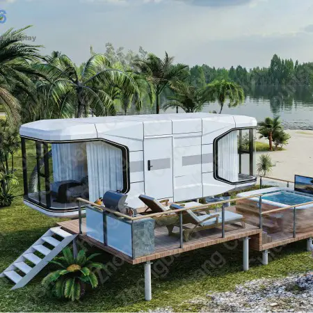 Space Capsule House M6 Modular House Prefabricated Home 1