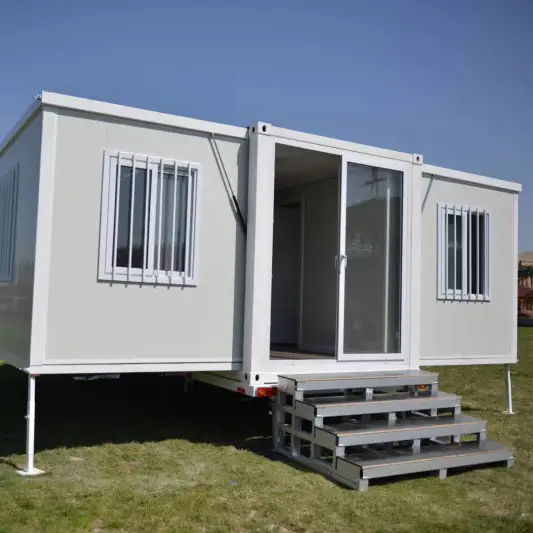 Expandable container house 20ft folding house modular home prefabricated 1