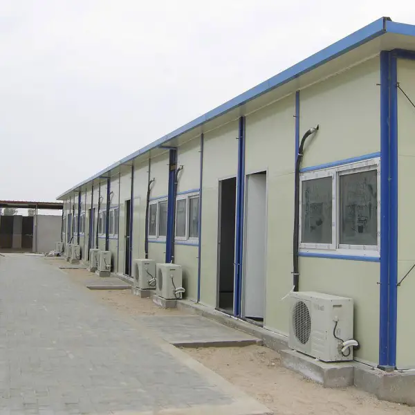 Prefab K HUIS SITE Office Tijdelijk kantoor Legerkampen Geprefabriceerd 1