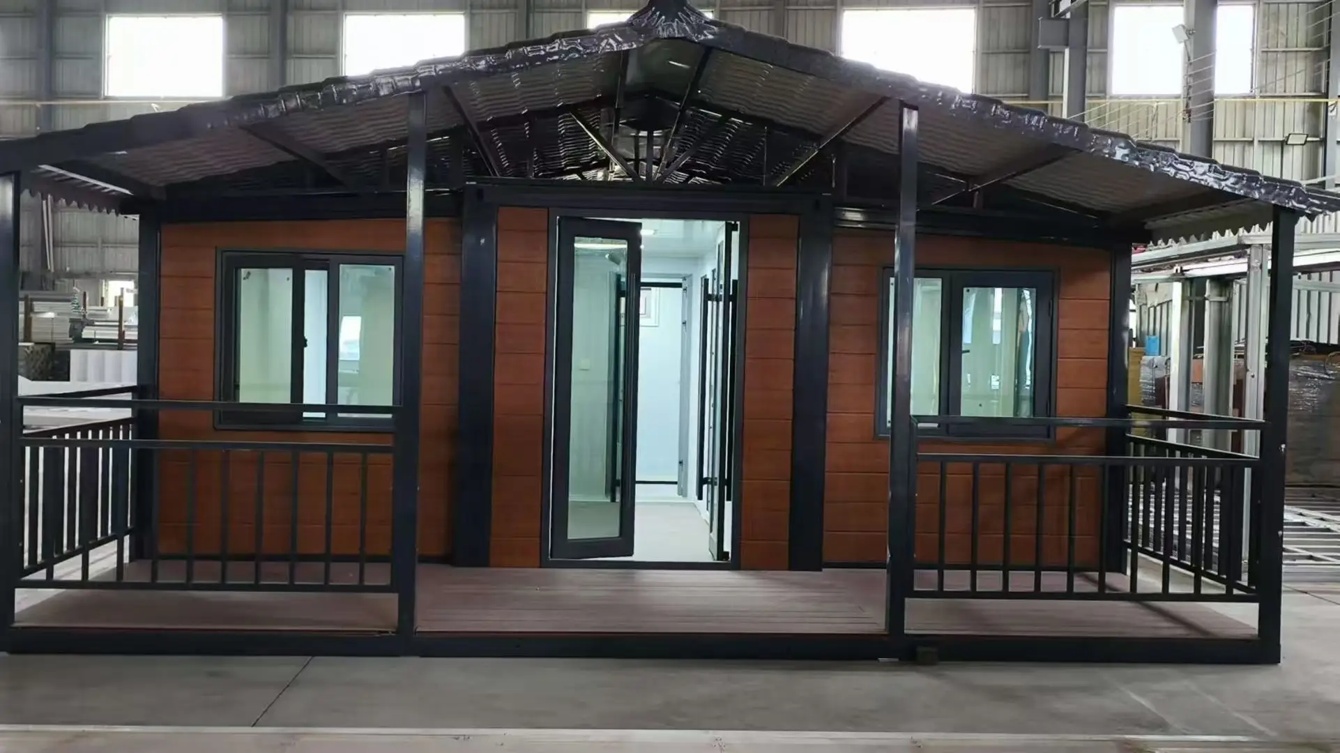 Casa contenedor expandible - Casa personalizada de 2 habitaciones, Casa modular 1