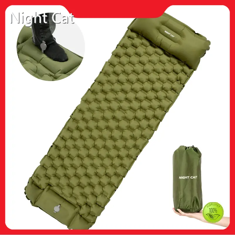 Night Cat Single Self Inflating Mattress FREE Shipping and Tax Free Above Factory 1