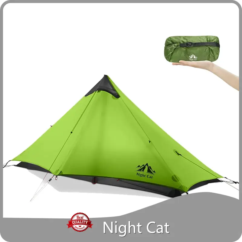 For Outdoor Ultra Light Backpacking Tent FREE Shipping and Tax Free Above by Night Cat 1