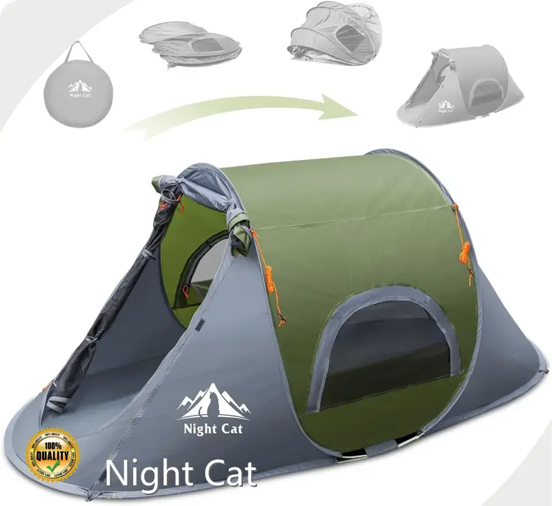 Night Cat Camping Tent 30 Days Return 4-15 Working Days Deliverysupply 1