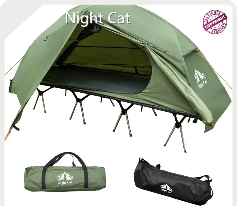 Sleeping Bag for Camping 30 Days Return - for Camping - Night Cat 1