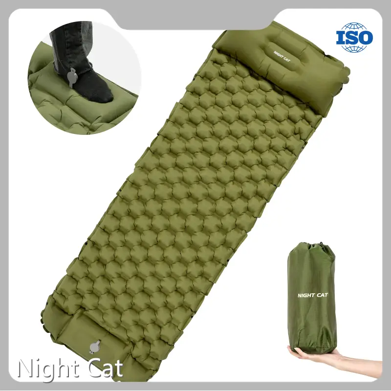 Night Cat Inflatable Sleeping Pad 4-15 Working Days Delivery Inflatable Sleeping Padsupply 1