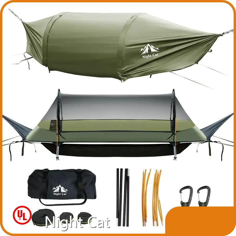 Best Camping Hammock Tent FREE Shipping and Tax Free Above Wholesale - Night Cat 1