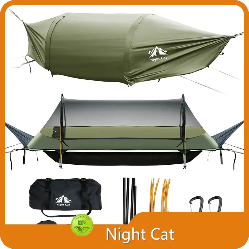 Night Cat Best Hammock Tent for Backpacking 4-15 Working Days Delivery Best Hammock Tent for Backpackingcompany 1