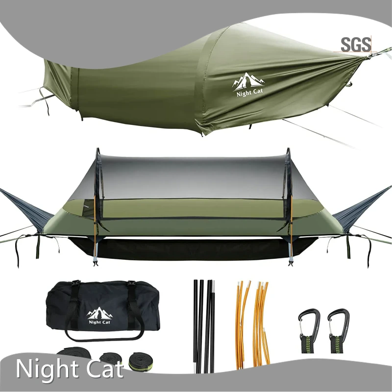 Multi Person Hammock 3 Point 30 Days Return - for Travel - Night Cat 1