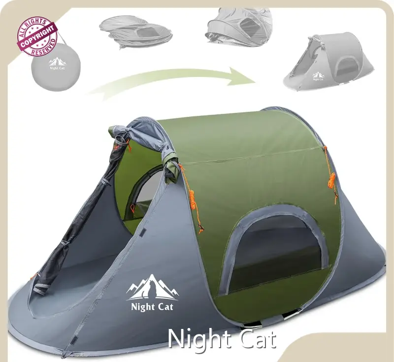 Waterproof Camping Tent 30 Days Return Wholesale - Night Cat 1