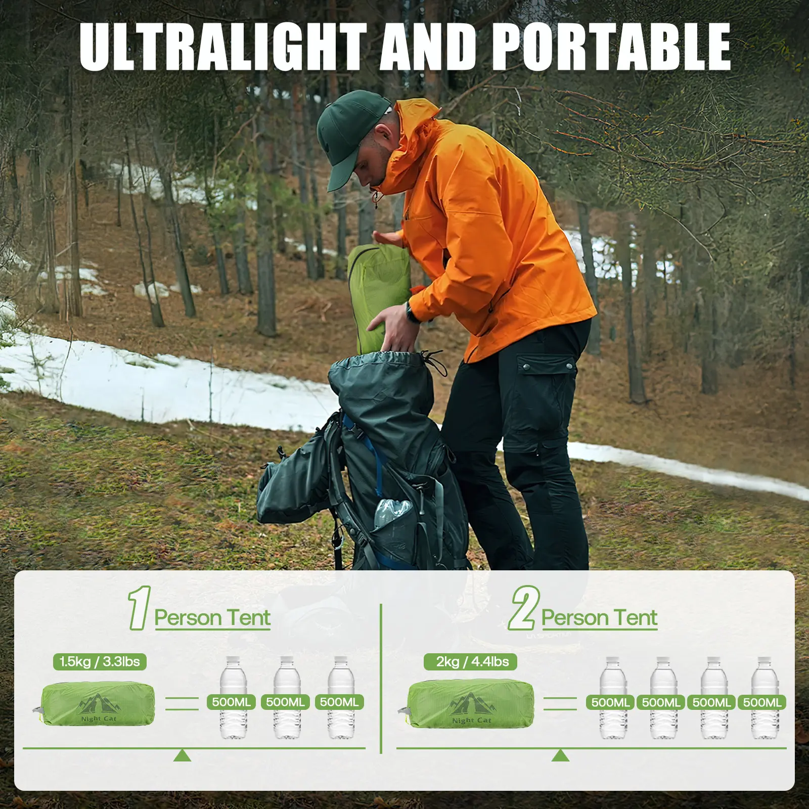 Best Backpacking Tent Products Wholesale - Night Cat 4