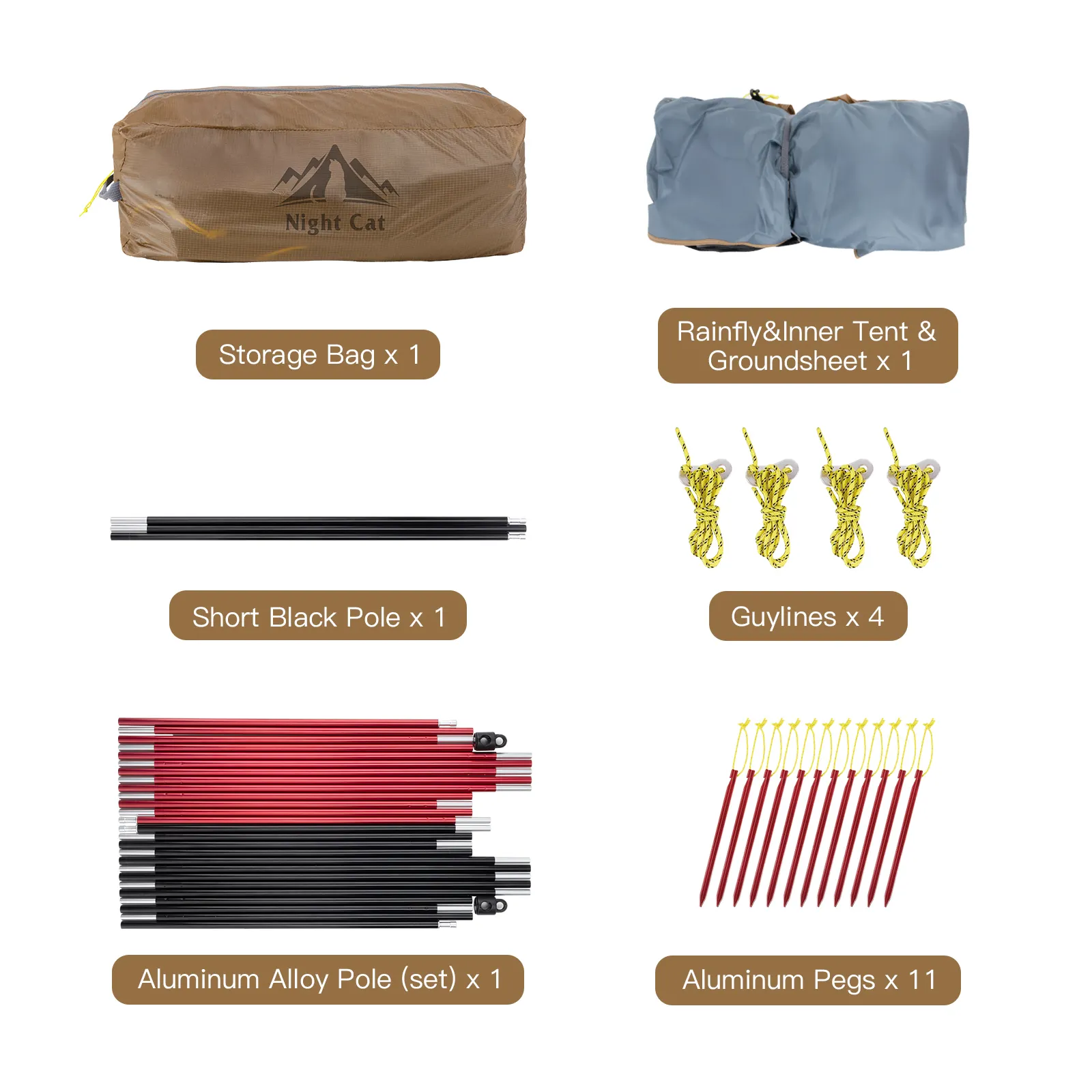 Best Backpacking Tent by Night Cat 8