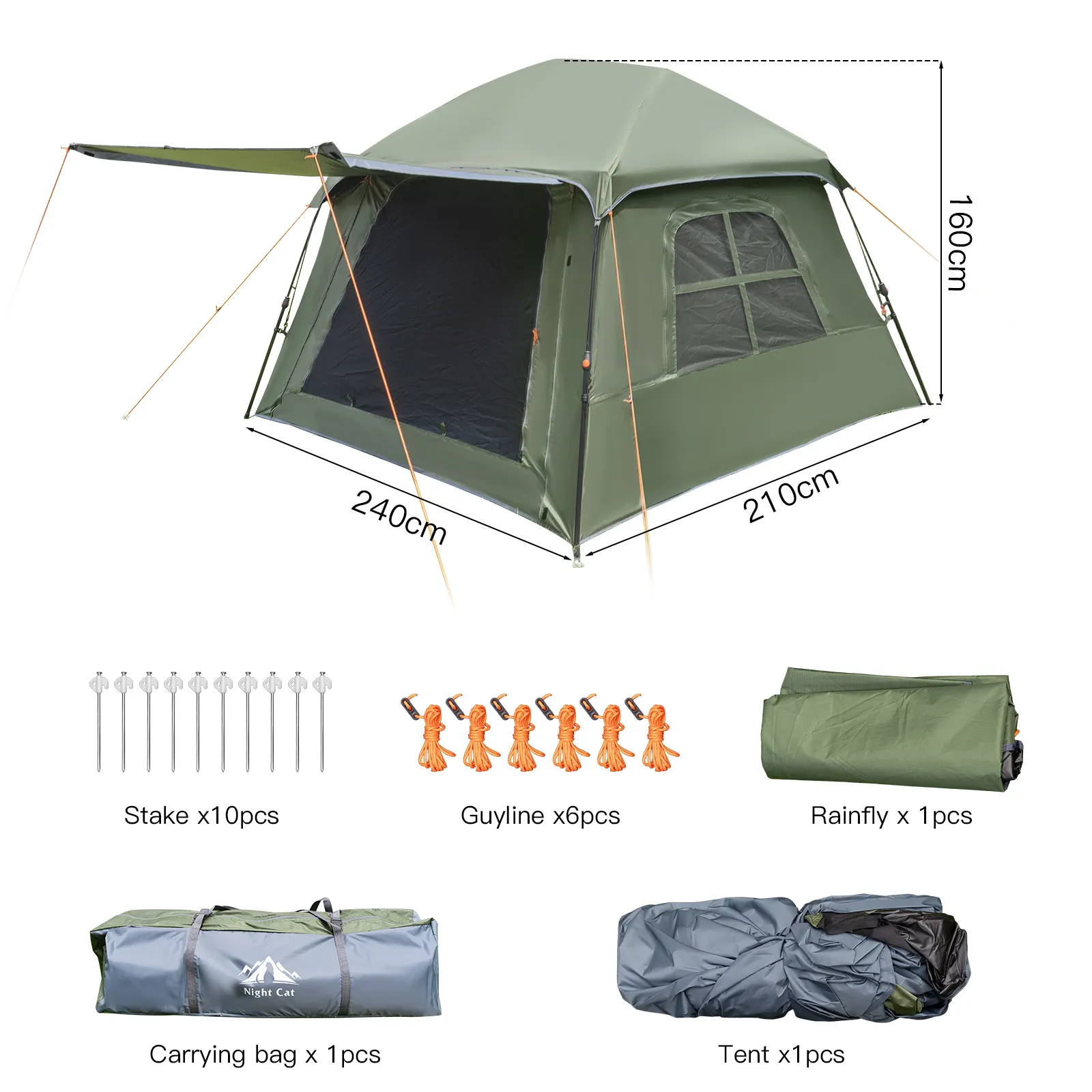 Waterproof Camping Tent Products Wholesale - Night Cat 3
