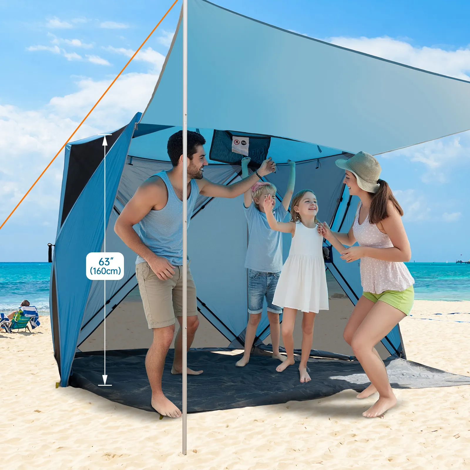 Beach Shade Tent Beach Tent Wholesale - Night Cat 8