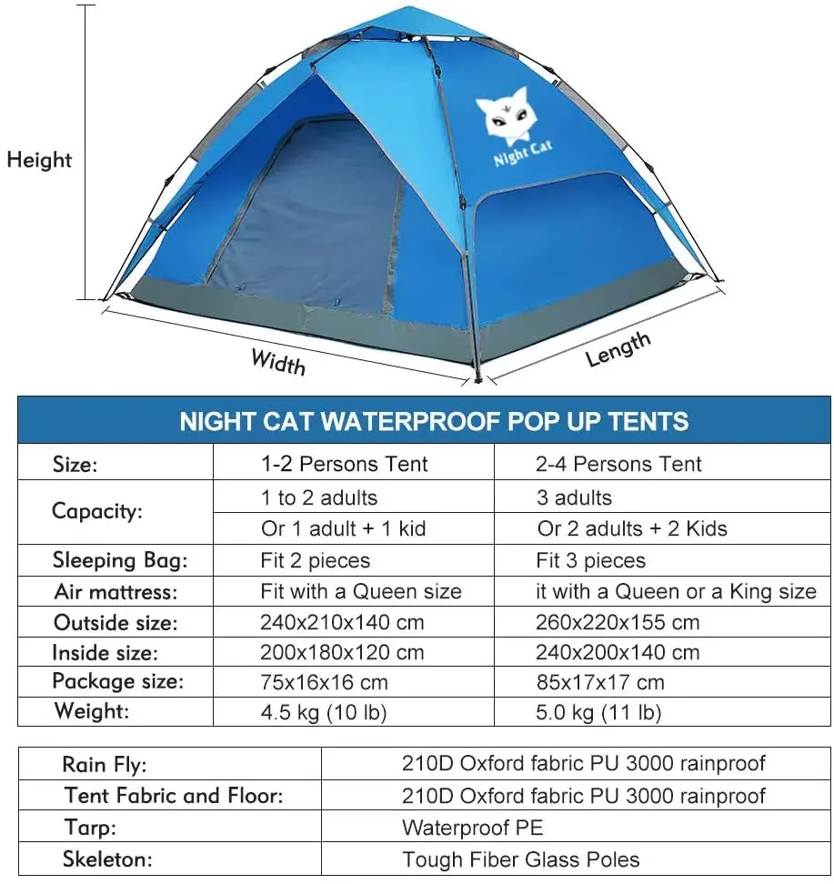 Best Camping Tent Manufacturers by Night Cat 5