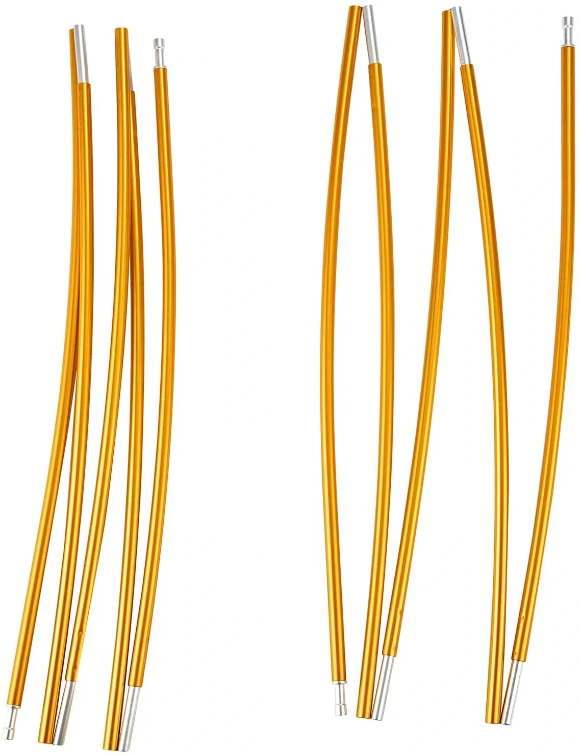 Hammock Tent Poles for Night Cat Camping Hammock Tent Foldable Aluminium Pole 2 Pieces 1
