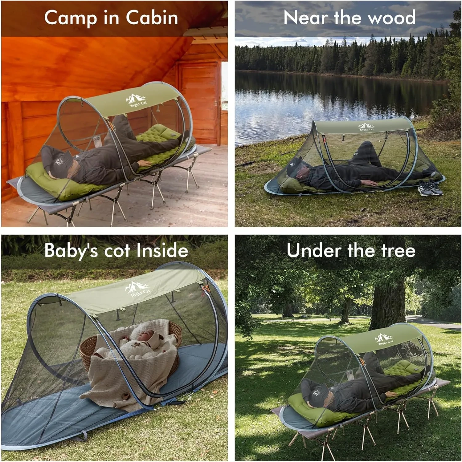 Night Cat Camping Tent FREE Shipping and Tax Free Above - for Outdoor - Night Cat 6