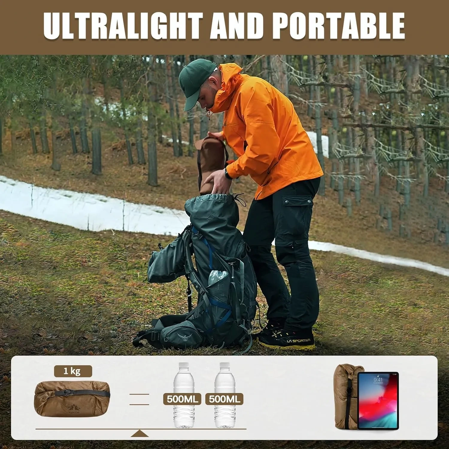For Camping Waterproof Camping Tent FREE Shipping and Tax Free Above by Night Cat 4