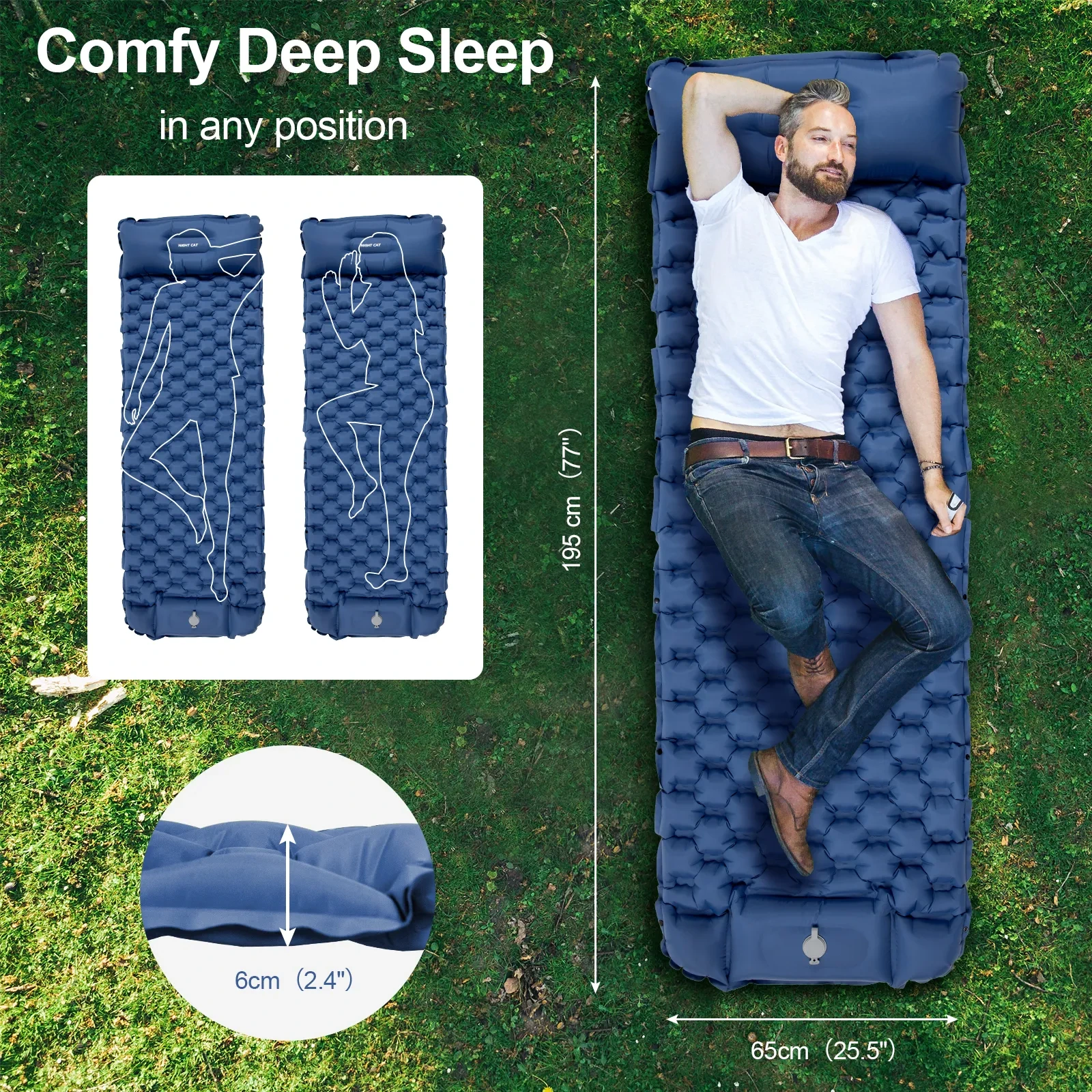 Best Camping Sleeping Pad 30 Days Return FREE Shipping and Tax Free Above Supply 8